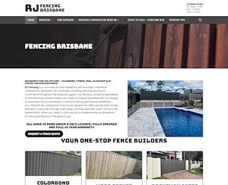 rjfencingbrisbane.com